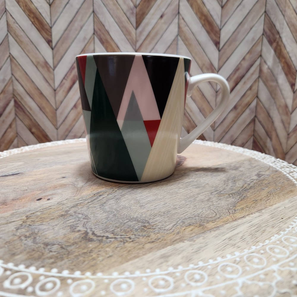 Starbucks Set of 2 Christmas Coffee Mugs Pine Tree Forest & Festive Pine 18‎ oz.